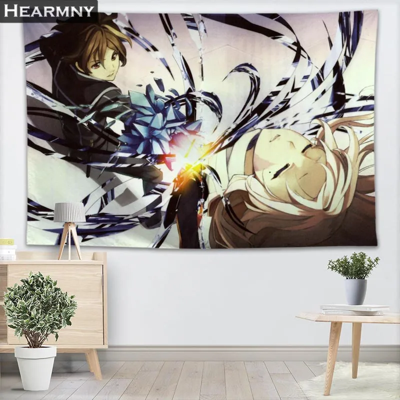 Пользовательские Guilty Crown настенные гобелены домашние украшения Аниме гобелен