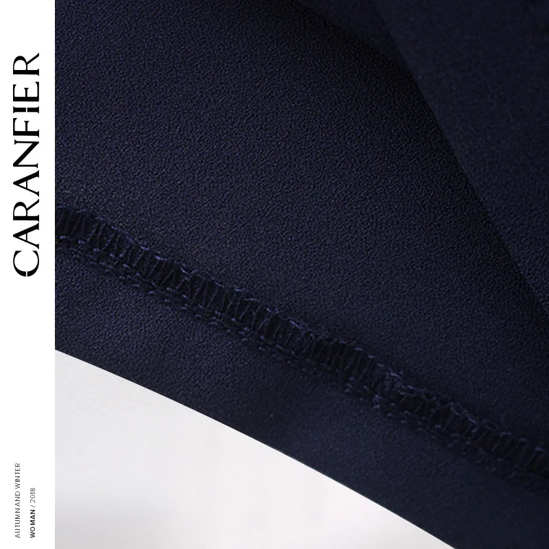 CARANFIER летний женский комбинезон модный однотонный v образный вырез элегантный с