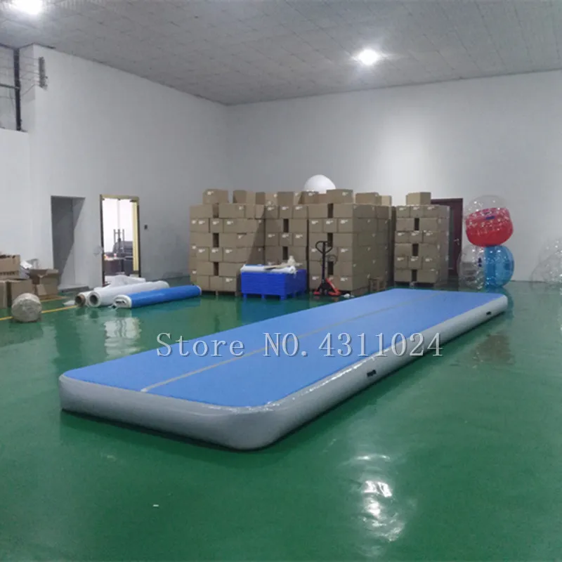 Скидка Бесплатная доставка 8*2*0,2 м надувной воздушный трек Коврик Надувной Воздушный трек гимнастический тренажер надувной гимнастический коврик ...