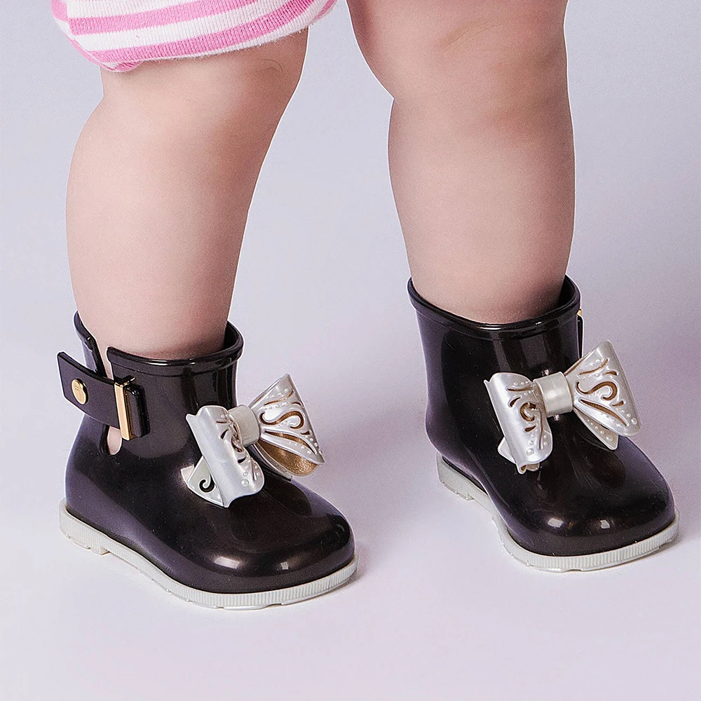 Мини-сандалии Melissa Sugar Rain Boot новинка 2019 водонепроницаемые прозрачные туфли для