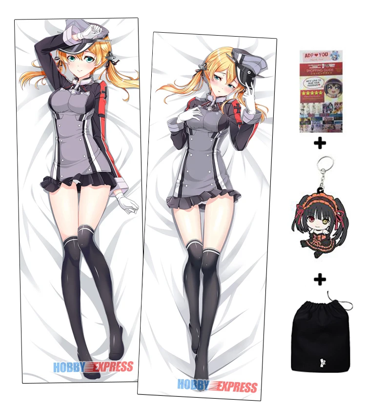 Подушка наволочка для обнимания в японском стиле от Hobby Express Prinz Eugen Kantai Collection