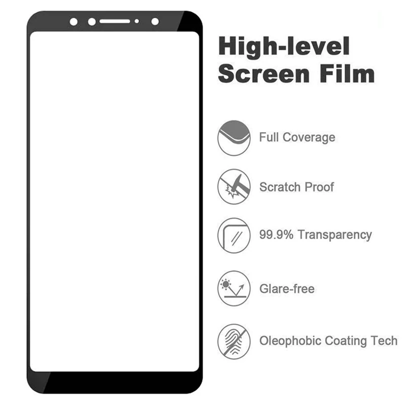 

HD Screen Tempered Protective Glass For Asus ZenFone Max Pro M1 ZB601KL / ZB602KL ZB ZB602 602 602KL Screen Protector Full Cover