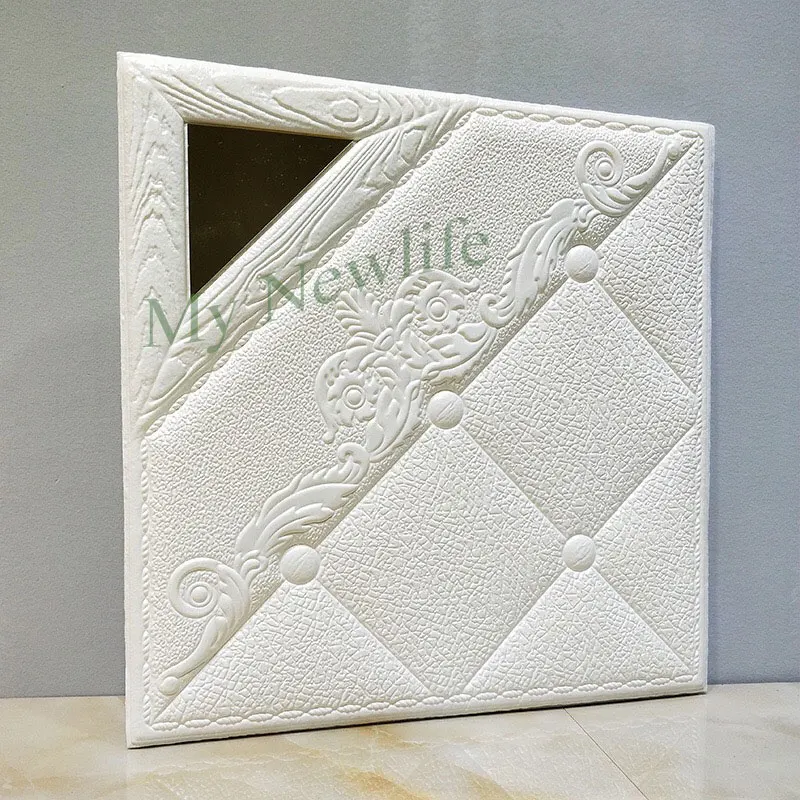 

PE Foam Decorative 3D Stone Brick Wall Stickers Living Room Home Decor Kids room Safty Mural Self Adhesive DIY Wallpaper 30*30cm