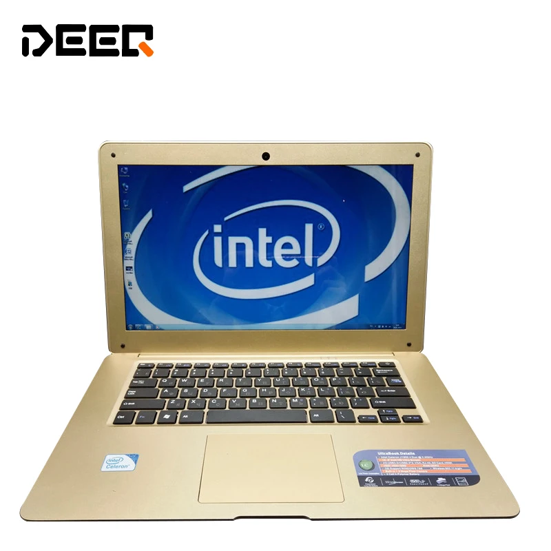 14 дюймовый ноутбук Windows7/8/10 In tel Pentium четырехъядерный 1 99 ГГц 4 Гб + 750 HDD HDMI Wifi веб