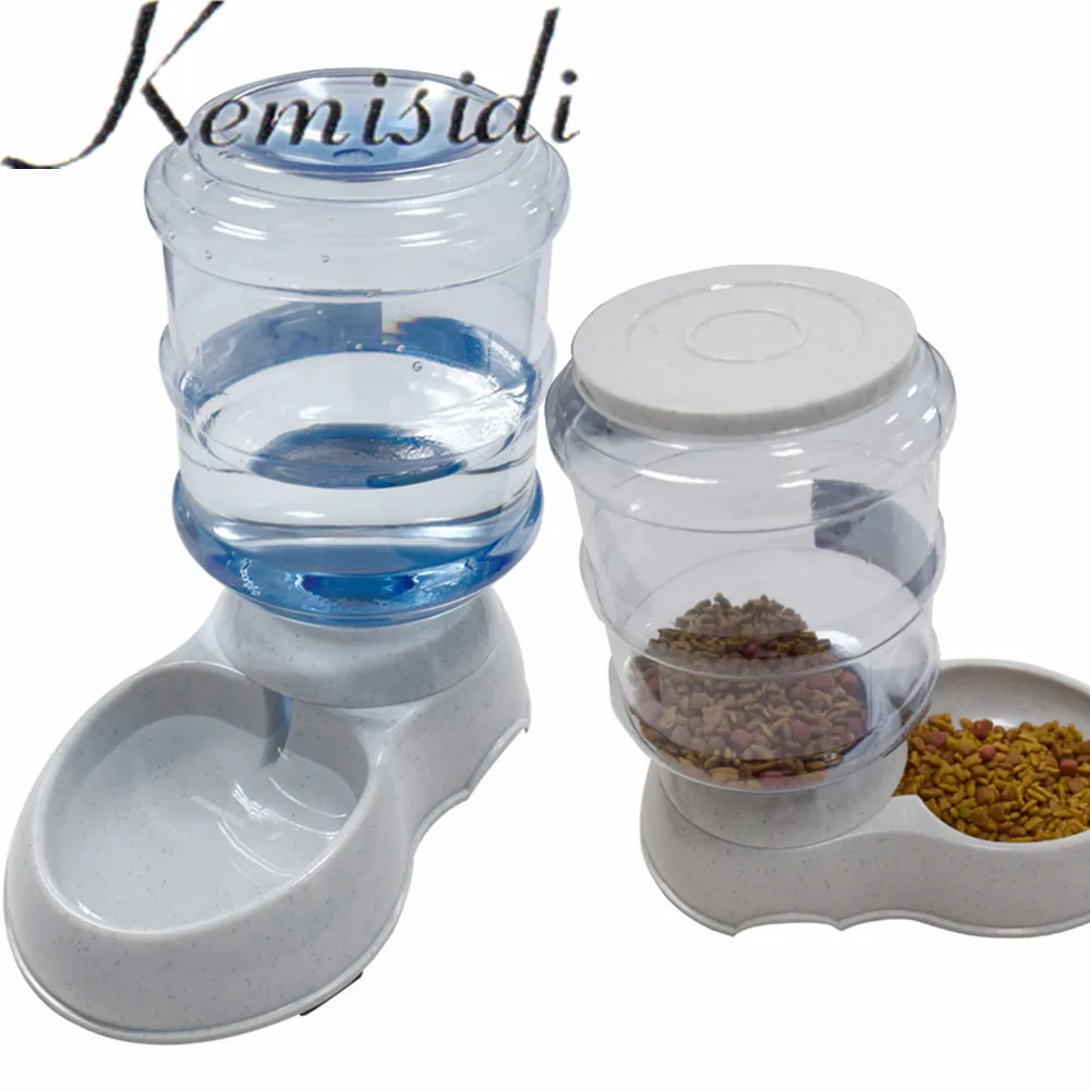 Автоматическая кормушка KEMISIDI для собак воды и кошек автоматическая миска еды 3 5 л