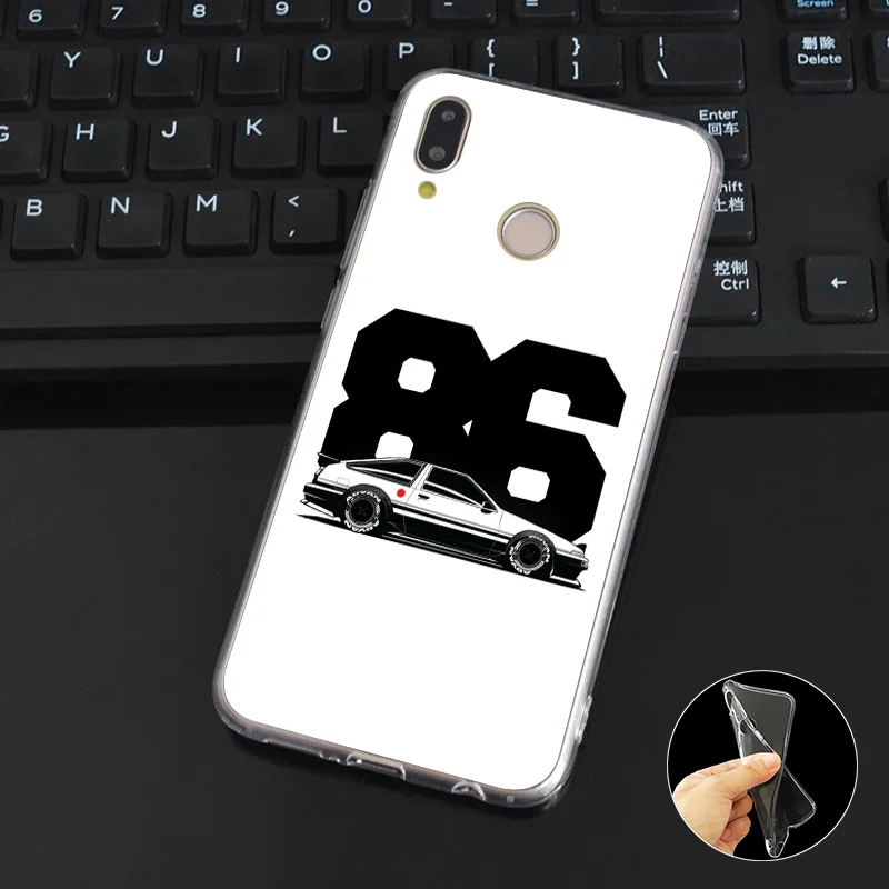 DREAMFOX M369 Ae86 Жесткий автомобильный мягкий силиконовый чехол из ТПУ для Huawei Honor 6a 6C 7X9