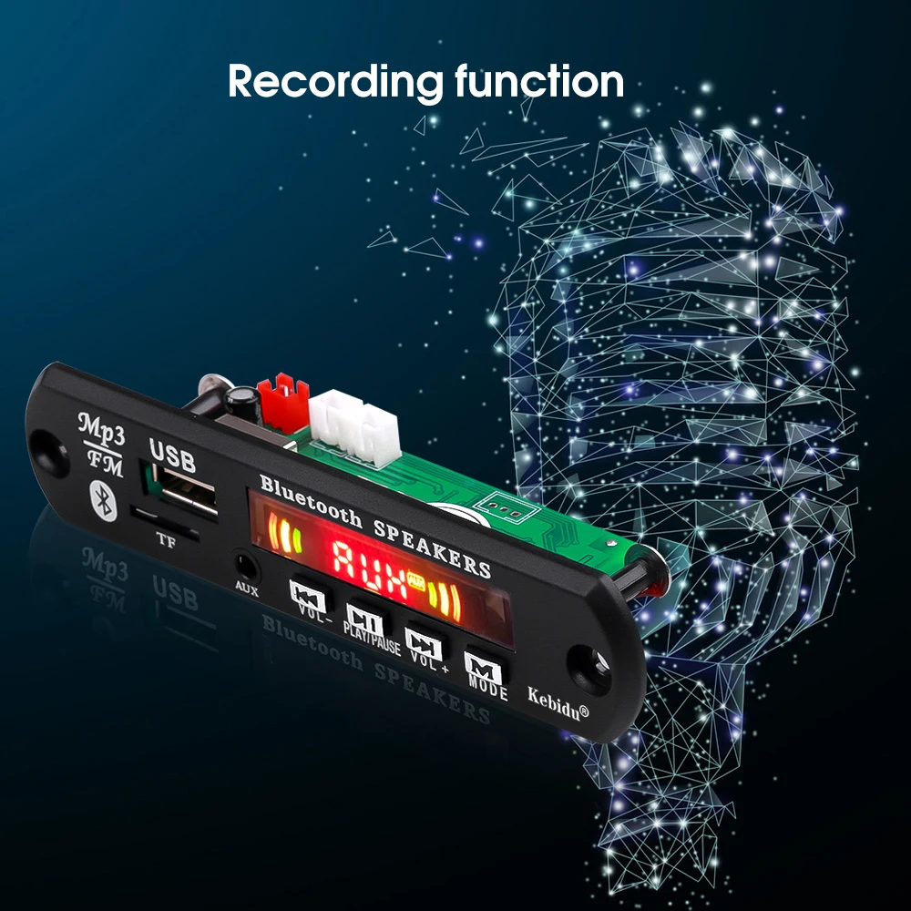 Плата декодера с поддержкой Bluetooth 5 0 MP3 WMA WAV APE В беспроводной аудиомодуль цветной