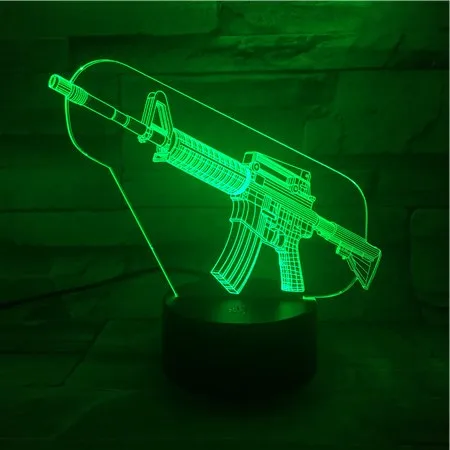 Цветной мультфильм DIY лампа 3D Ночник светильник детская игрушка светодиодная
