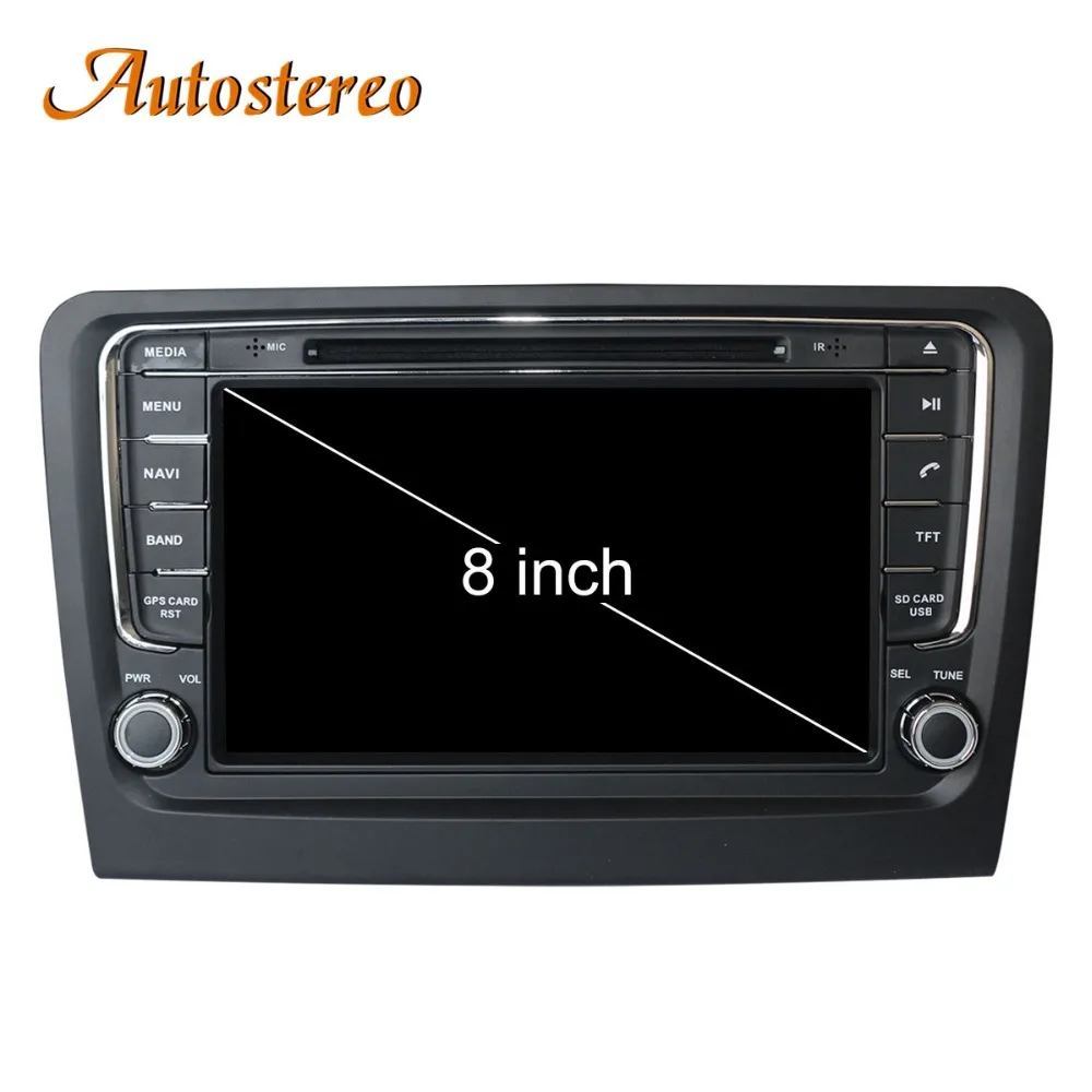 Android 9 автомобильный dvd-плеер gps-навигация, радио, стерео для Skoda Rapid 2013+ мультимедийный плеер радио магнитофон головное устройство стерео