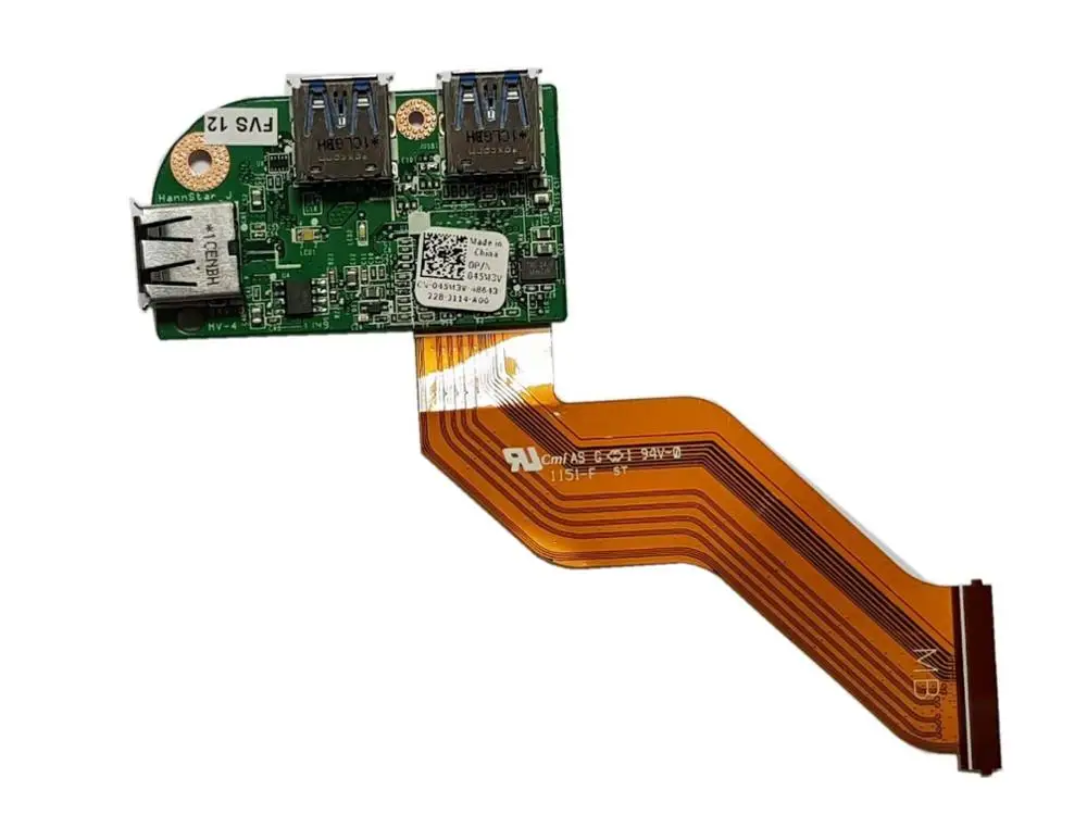 Бесплатная доставка для DELL XPS 17 L701X L501X L702X Тройная печатная плата USB 3 0 W кабель 45M3V