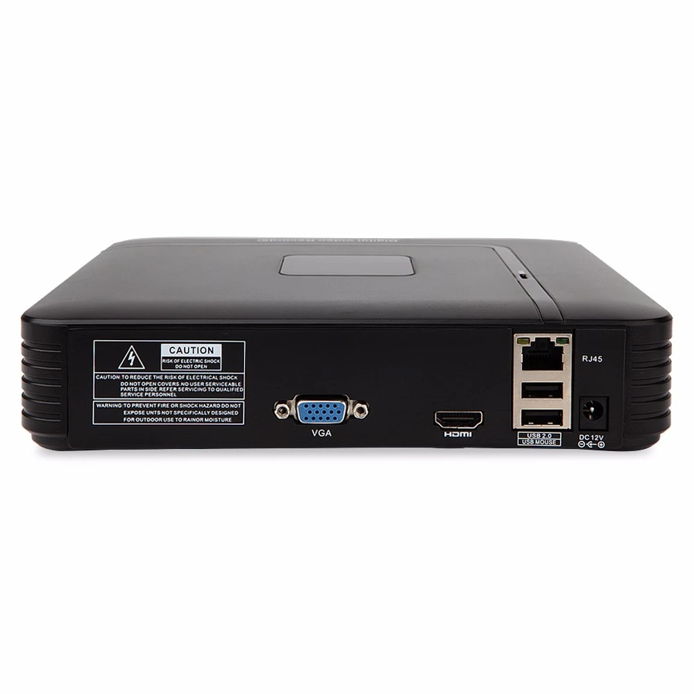 Мини NVR Full HD 4CH 5MP 8CH 4MP Безопасность Автономный CCTV ONVIF рекордер для 2MP IP камера