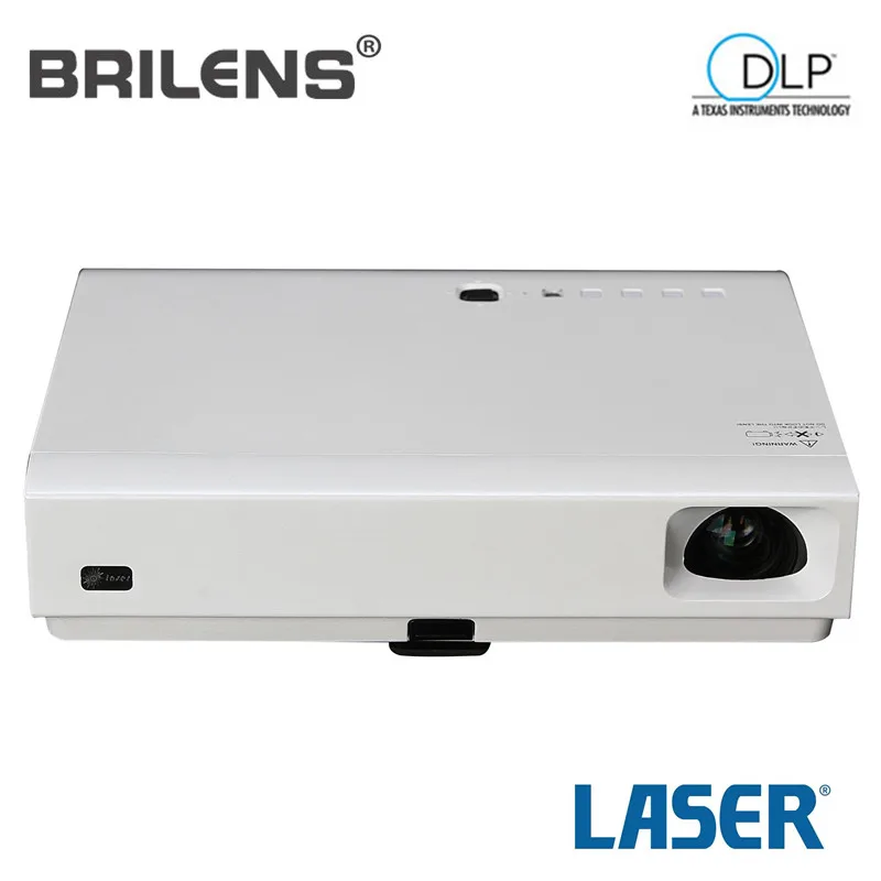 Brilens LS1300 4000 люмен развлечения домашний кинотеатр лазерный проектор + 2 LED