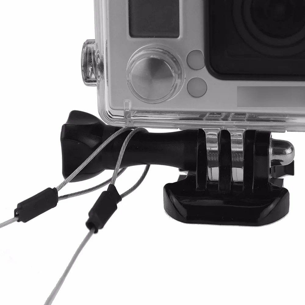 Ремешок из нержавеющей стали для GoPro Hero 6/5/4/3/YI камеры SJCAM Sony 10 шт. серебристый