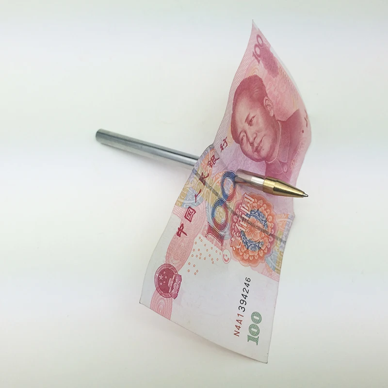 Лидер продаж металлическая ручка волшебные фокусы в долларах 1 шт./лот волшебная
