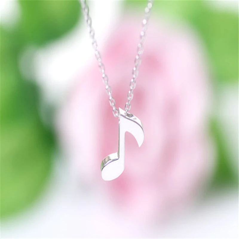 Изящная подвеска в виде музыкальной ноты|designer necklace|necklace designerpendant necklace |