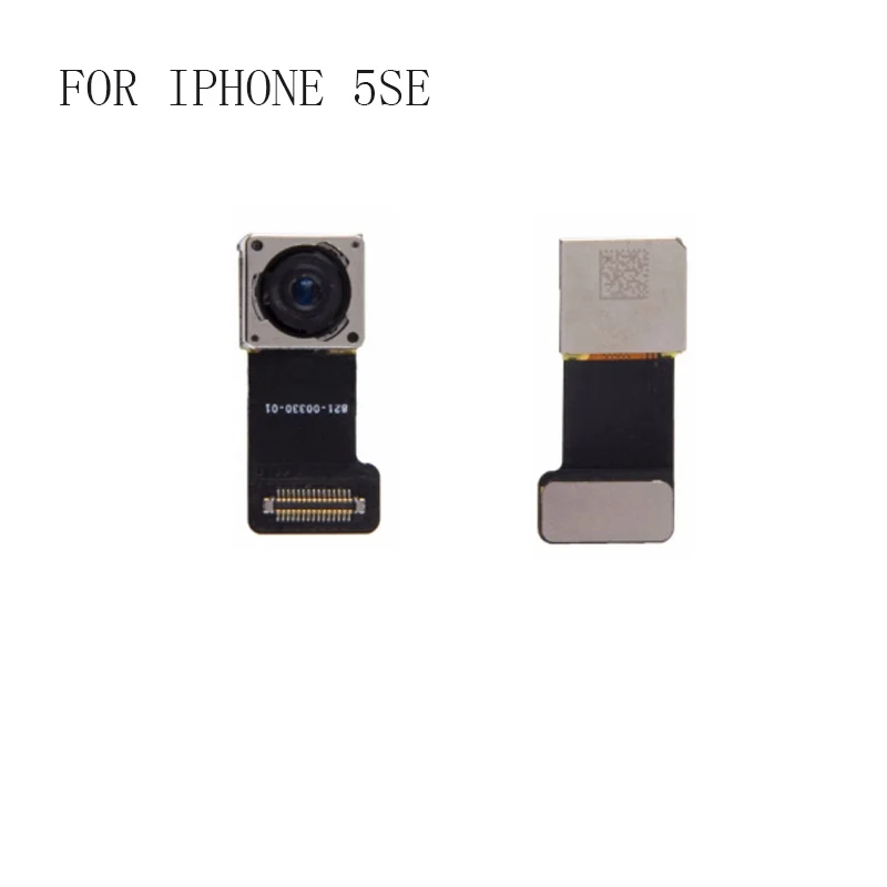 For iphone SE Задняя камера с гибким кабелем, облицовочная модель, протестированные детали сотового телефона для Iphone 4S 5 5S 5C SE, камера заднего вида - Цвет: For iphone SE