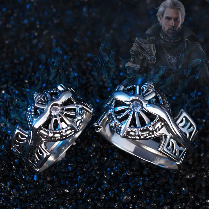 Финальная фантазия 15 FFXV Lucis King ожерелье кулон для мужчин 58 мм/64 мм размер США #9 #11