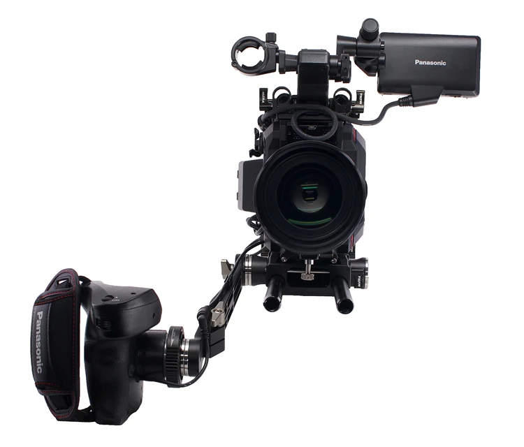 TILTA ES-T86 профессиональная камера установка для Panasonic EVA1 v-замок пластина+ Система питания+ удлиняющий кронштейн