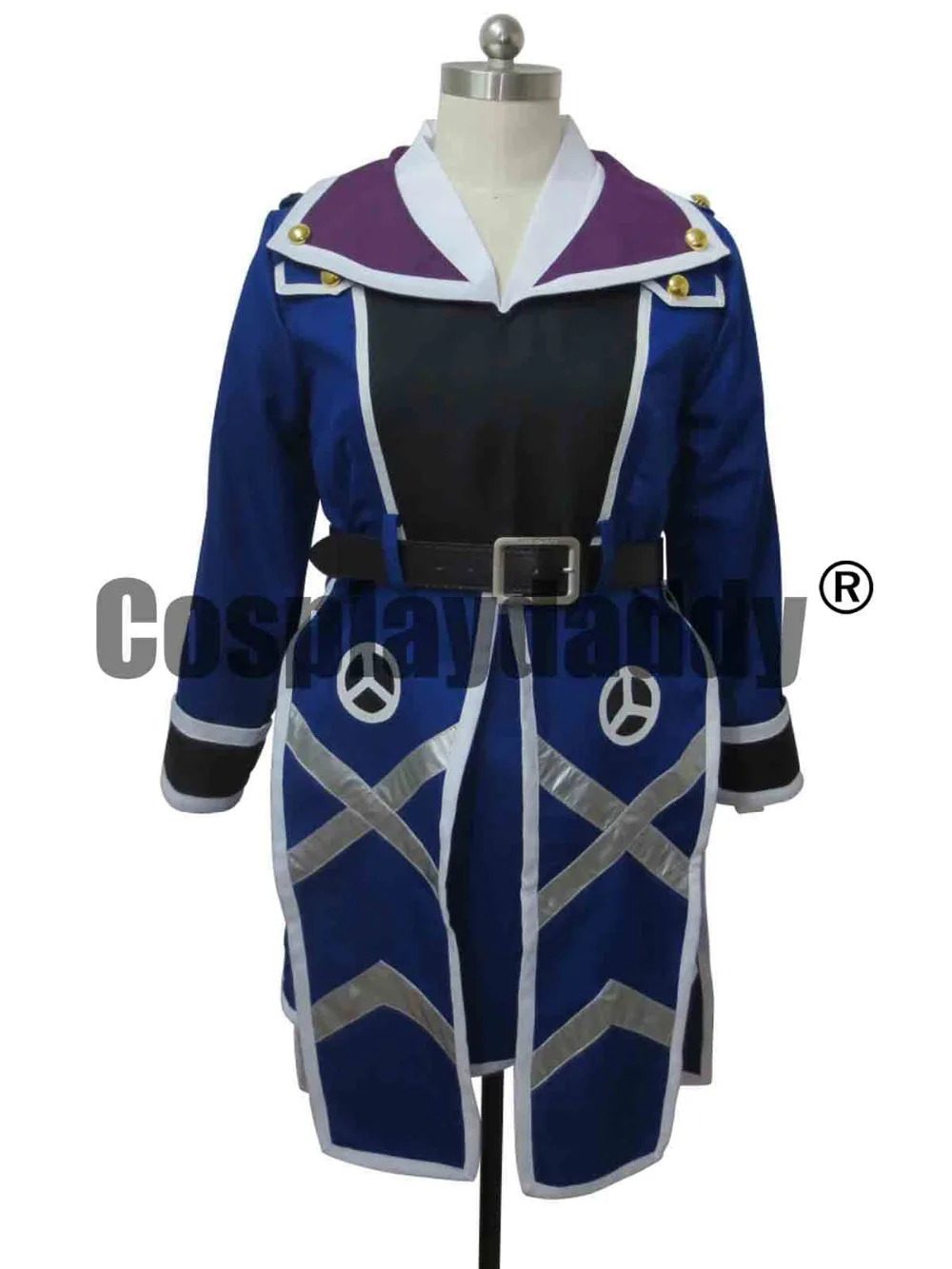 Костюм для косплея K Project серой Awashima |