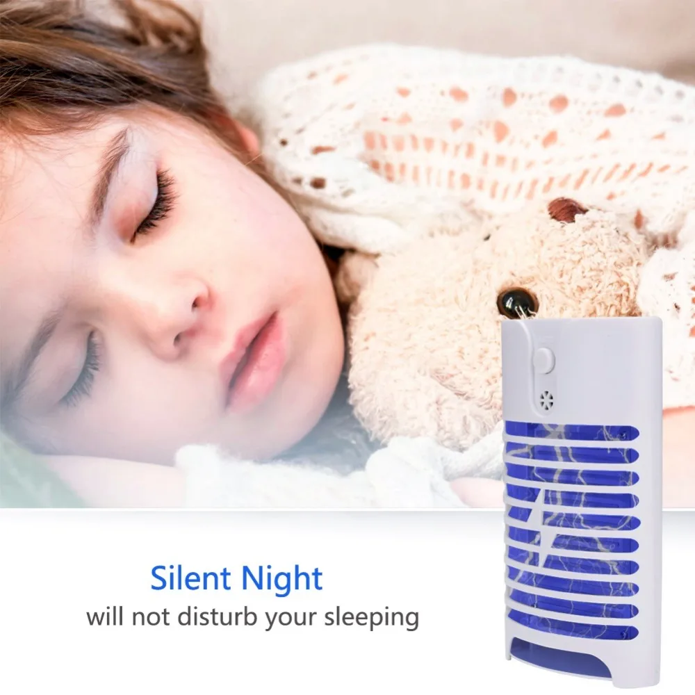 LED Mosquito Killer Lamps Socket Electric Fly Bug Insect Trap Zapper Night Lamp Lights EU US | Освещение