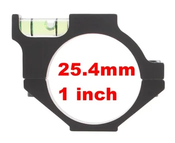 1inch Vector Opitcs 25,4 мм 30 мм винтовка прицел анти косяк ACD уровень пузырьковое крепление кольцо аксессуар - Цвет: 1inch