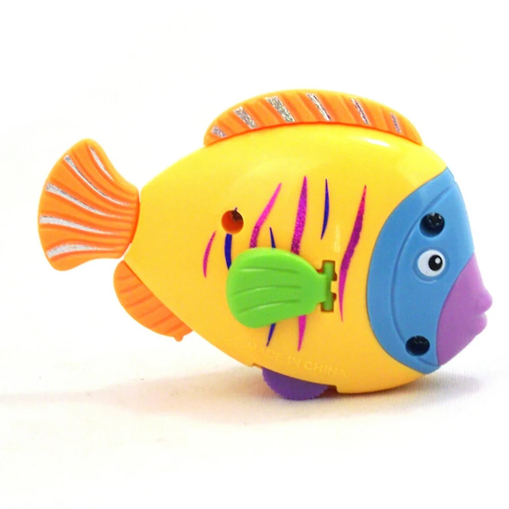 Заводные игрушки для ванной детские Детские ванны рыбки мультфильм плавание