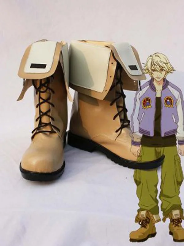 Ботинки для косплея Tiger & Bunny оригами циклонеиван Карелин на шнуровке обувь аниме
