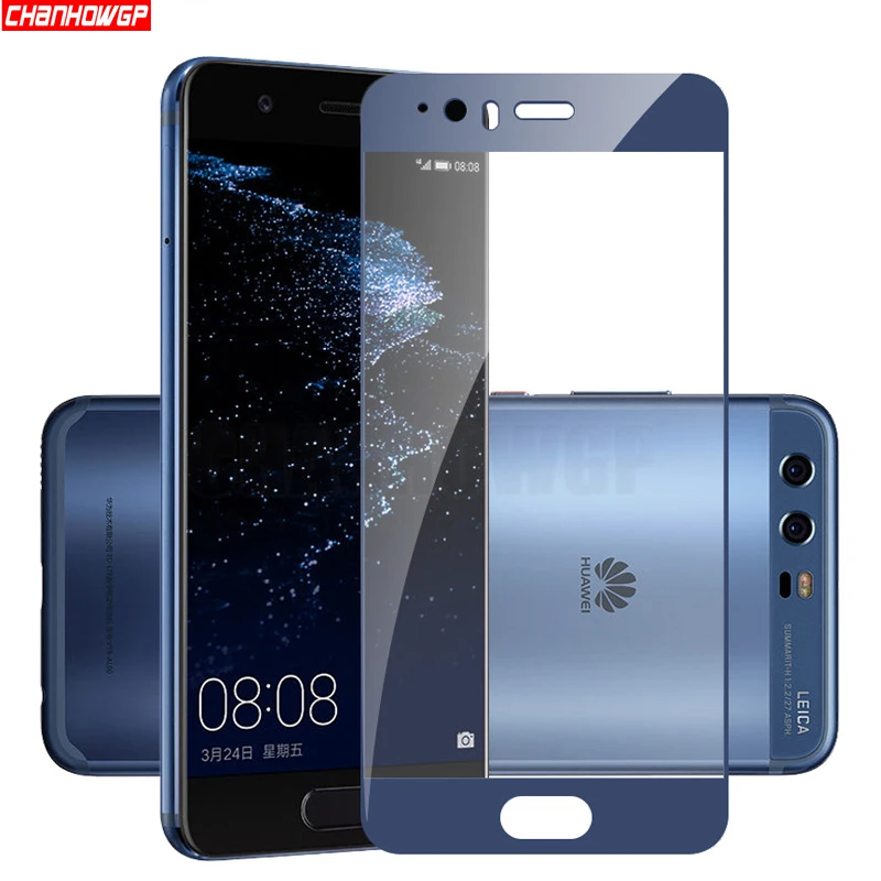 Закаленное стекло 9H с полным покрытием для Huawei P10 Lite WAS LX1 LX1A LX2 LX3 защитная пленка