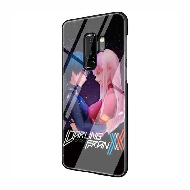 G5 Darling в Franxx закаленное Стекло мягкий чехол для телефона для samsung Galaxy S7 край S8 S9 S10 Note 8, 9, 10, плюс A10 20 30 40 50 60 70 - Цвет: G5
