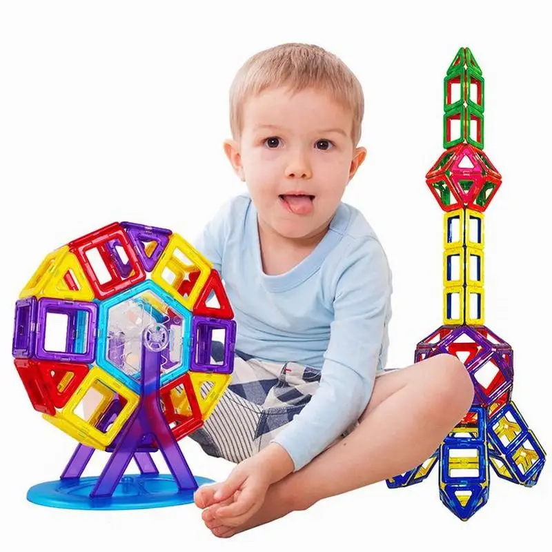 Объемные магнитные блоки модели строительных блоков 3D игрушки сделай сам
