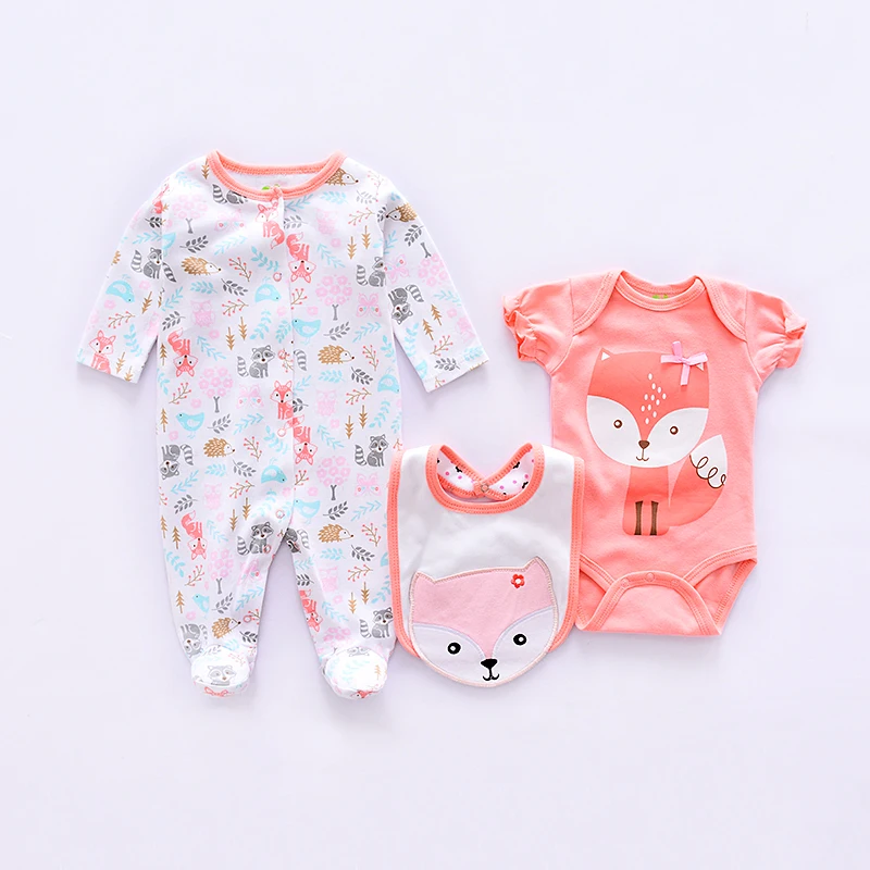 2021 Модный комплект одежды для малышей хлопковая Милая одежда маленькой девочки