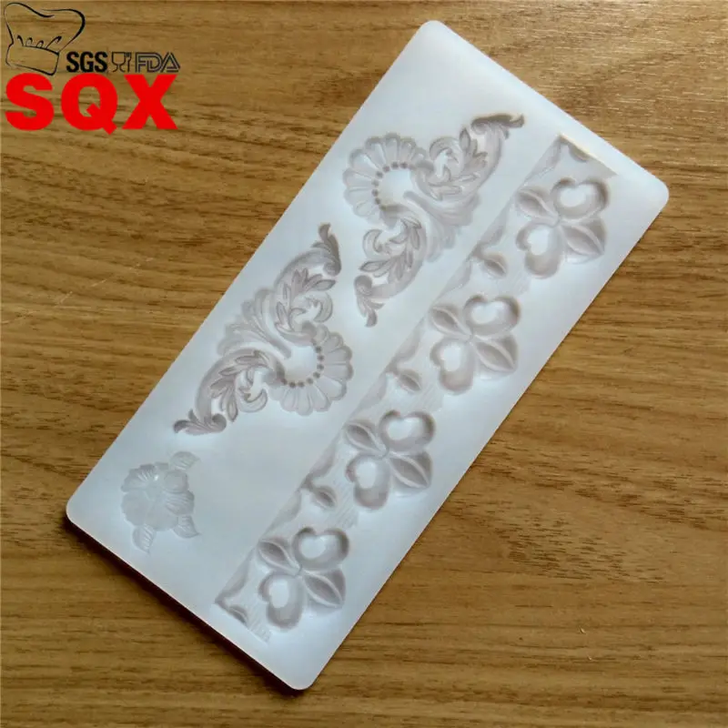 Инструменты для выпечки кружевной цветок пресс-форма мастики украшение торта