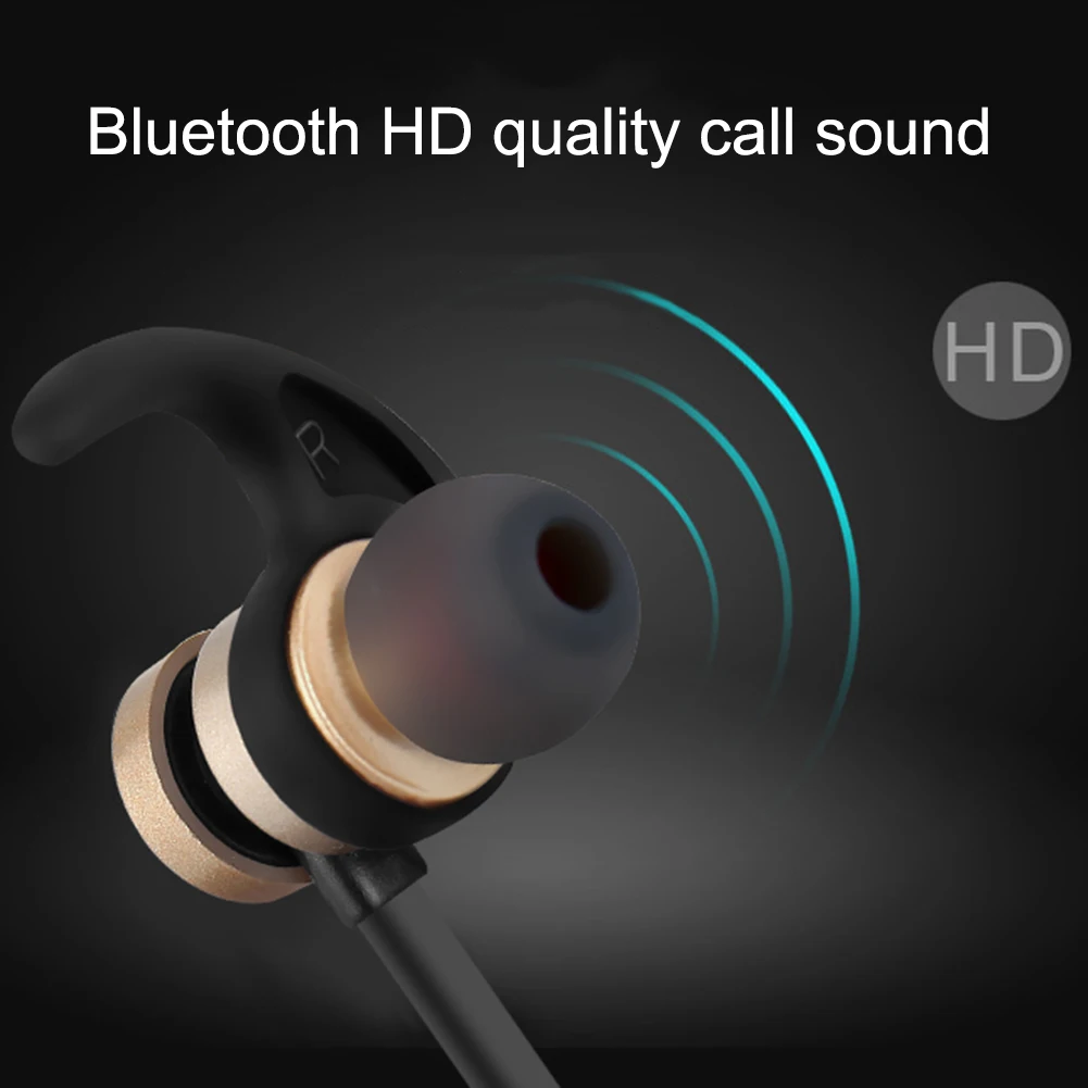 Bluetooth беспроводная Спортивная гарнитура Sweatproof стерео наушники с гарнитурой