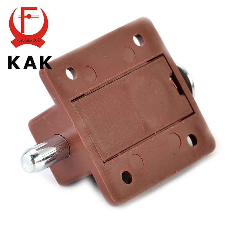 3 шт. KAK-7019 Автоматическая мебель болт двери окна шкаф коробка защелка 53*35 мм ящик шкаф пружинный замок домашняя фурнитура