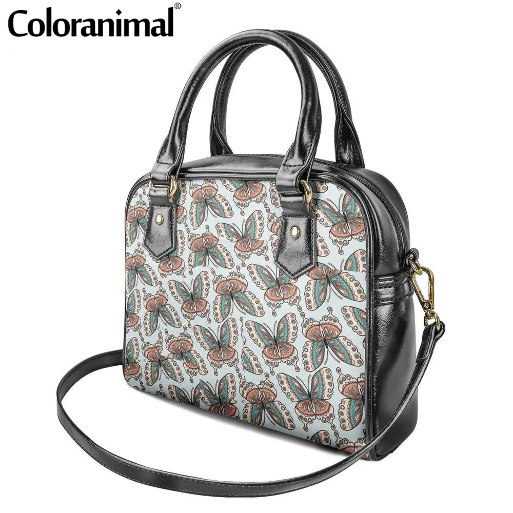 Сумка через плечо Coloranimal женская кожаная сумка тоут из искусственной кожи