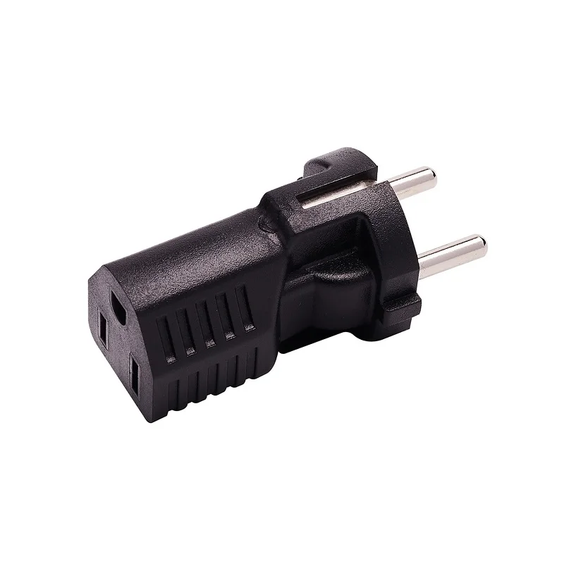 10PACK European Socket AC Power Adapter Neam US 5-15P To EU German Connector Converter Male Female Conversion Plug | Обустройство