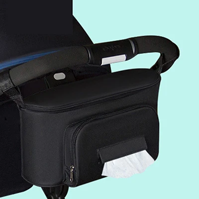 With Zipper-TI021C Детские коляски, сумка-Органайзер для будущих мам пеленки мешок Водонепроницаемый бутылка для хранения Мумия для беременных мама сумка для yoya коляски, аксессуары - Color: With Zipper-TI021C