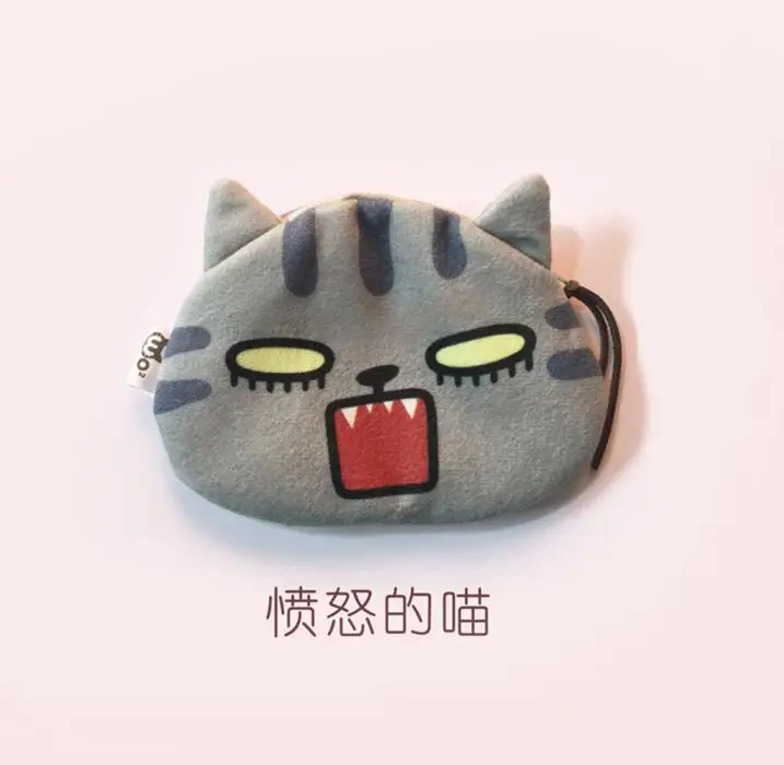 M130 милый мультяшный питомец Китти Кот персональный плюшевый Кошелек для монет