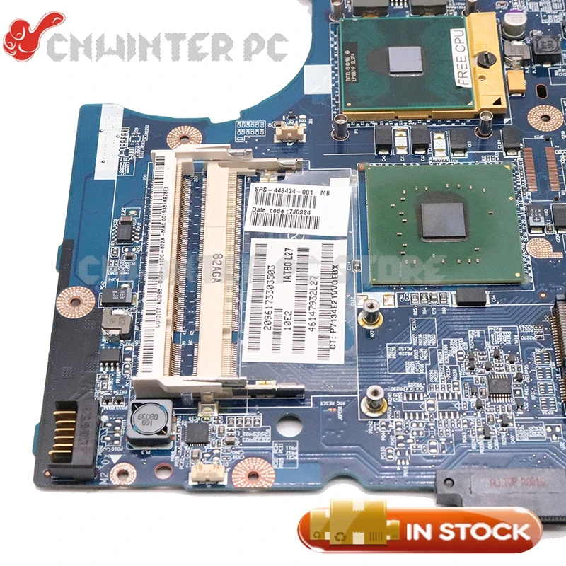 NOKOTION материнская плата для ноутбука HP 530 основная 448434 001 LA 3491P I945GM GMA 950 DDR2