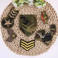 zotoone mixed cool military medal patch cheap embroidered star patches iron on kids biker patch for badges diy garment a