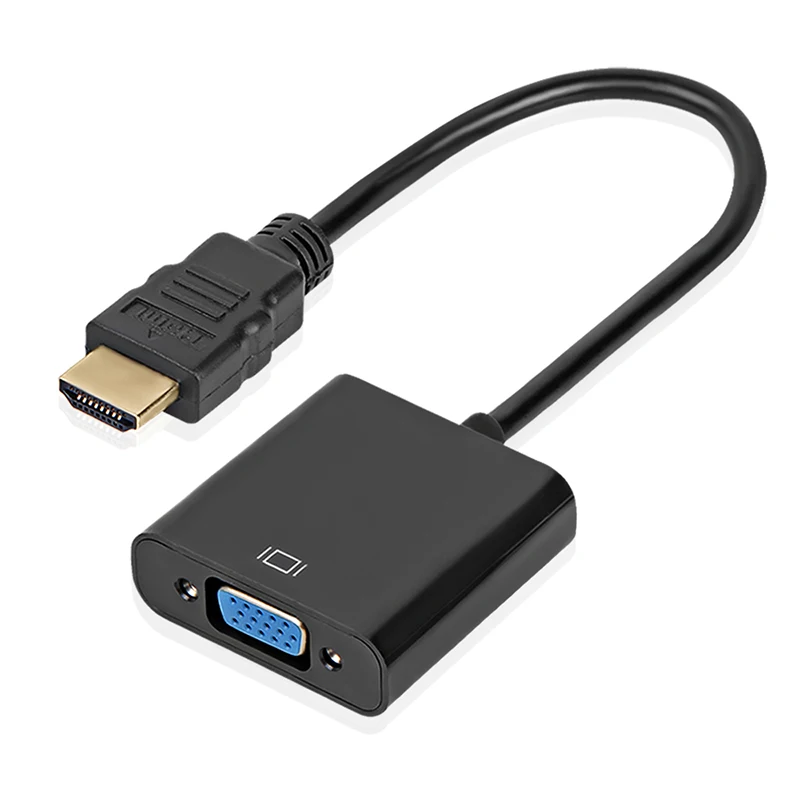 Преобразователь аудиокабеля штырь гнездо HDMI 1080P для XBOX 360 PS3 PS4 game VGA 3 5 мм|Кабели VGA|