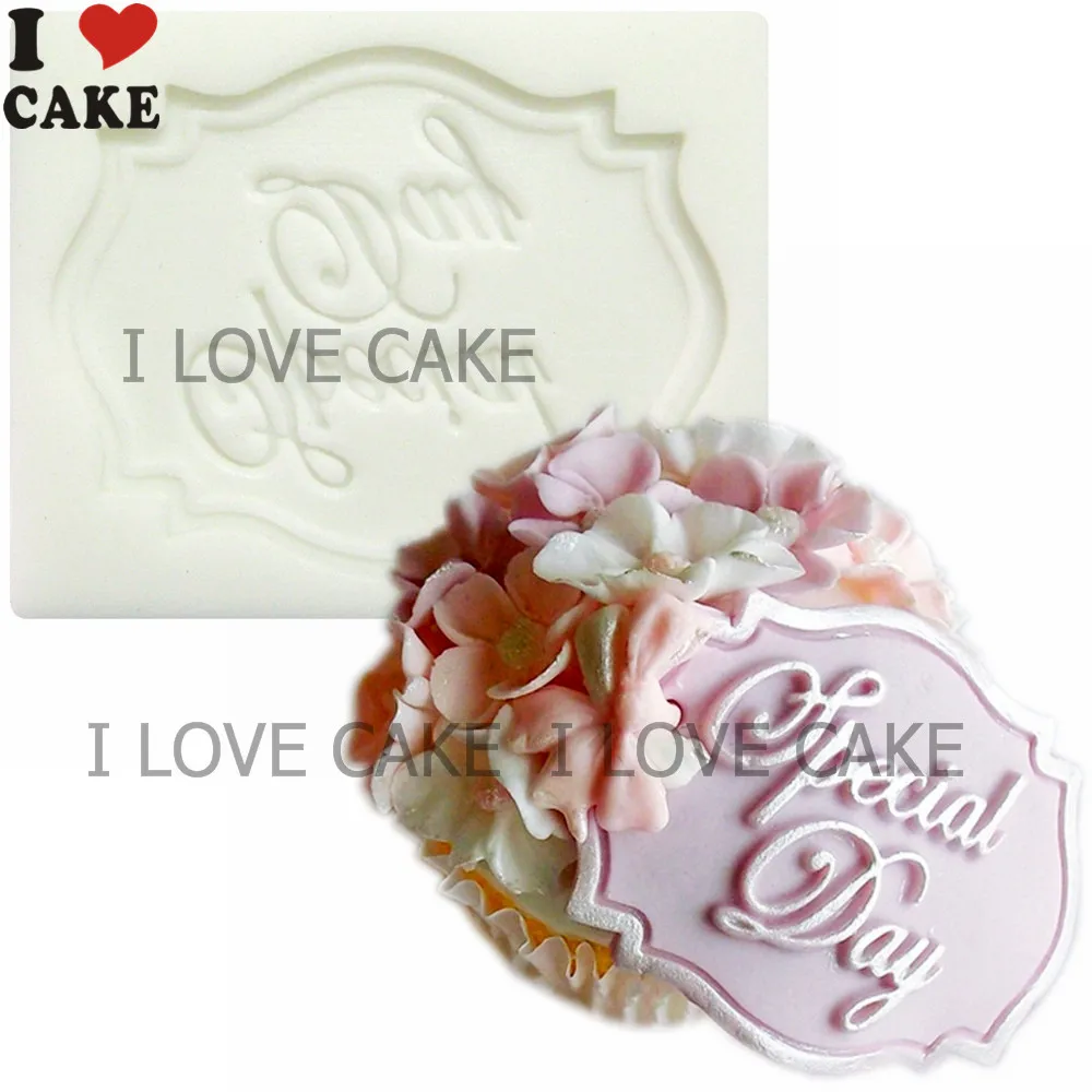 Special Day silicone mold bakeware cake kitchen dessert decorator candy cupcake decorating tools fondant wilton pop | Дом и сад