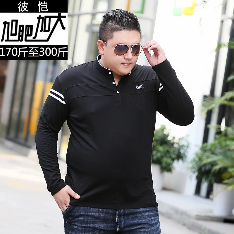 Большие размеры 10XL 8XL 6XL 5XL 4XL Мода 2017 г. Для мужчин S Slim Fit с длинным рукавом футболки