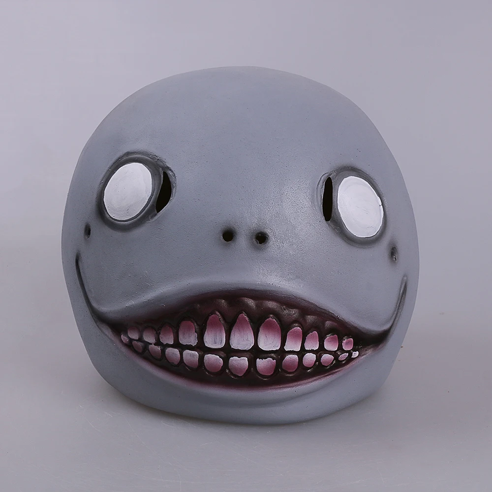 NieR: Automata популярная игра маска для косплея Эмиль взрослый шлем 1:1 латексная