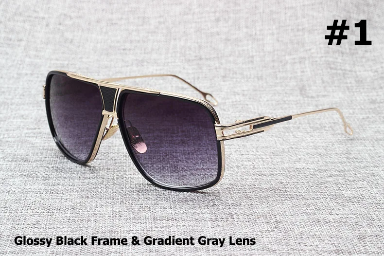 JackJad Fashion Brand Design Grandmaster Five Aviation Sunglasses Men Women Vintage Classic Quality Sun Glasses Oculos De Sol - Цвет линз: 1