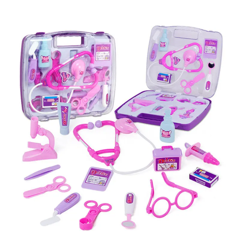 14 шт./компл. хит доктор игрушки дети милые ролевые игры вытянутый медсестра