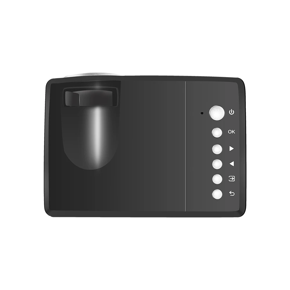 SD30 мини порт LED 1000 лм проектор Integre USB SD AV Домашний Кинотеатр Бизнес Школа Офис