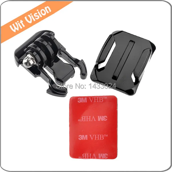 3M VHB Наклейка Шлем изогнутая поверхность крепление для GoPro HD Hero7/6/5/4/3 + 3 2 1|for gopro|mount