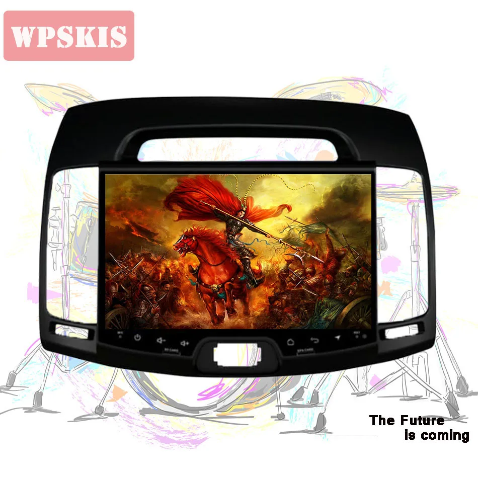 Автомобильный dvd плеер Восьмиядерный Android 10 0 6 ГБ ОЗУ + 128 Гб ПЗУ для hyundai elantra 2007 2011