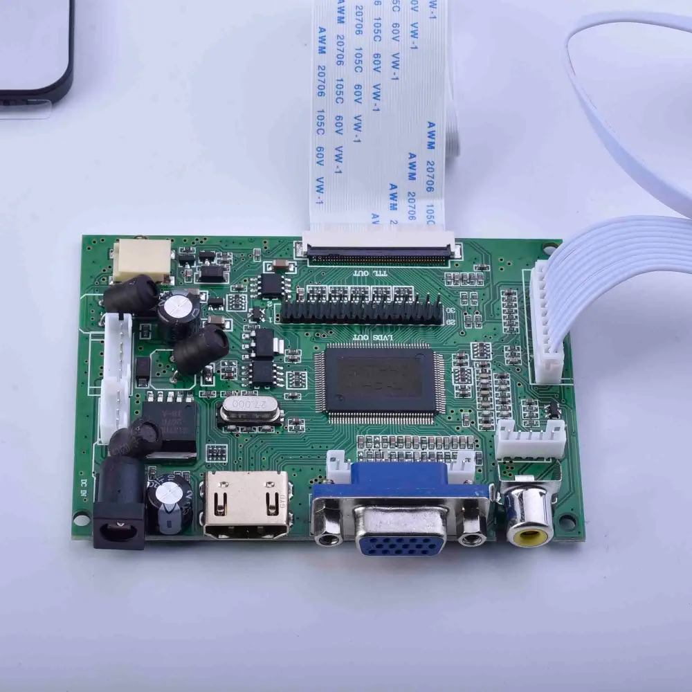 8 дюймовый ЖК-дисплей для автомобиля, плата водителя HD HDMI для Raspberry pie, комплект дисплея 4:3 1024X768